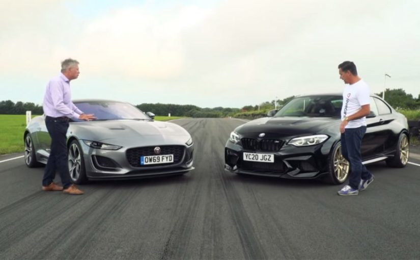 The BMW M2 CS And Jaguar F-Type Are More Evenly Matched Than You May Think