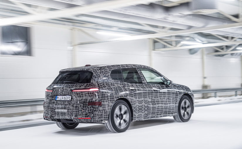 2022 BMW iX Electric SUV Enters Cold Testing Phase In The Frozen North