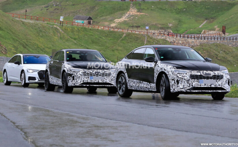 2023 Audi E-Tron Sportback spy shots: Mid-cycle update to bring new designing, technology