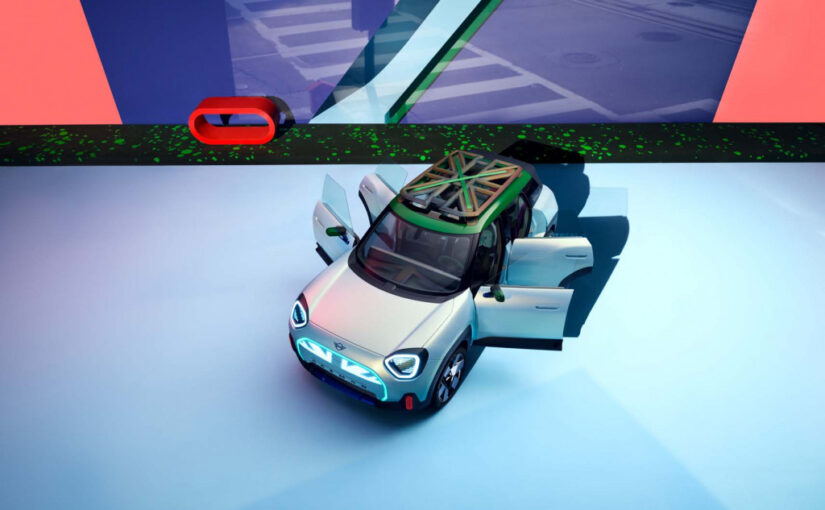 Mini Concept Aceman EV tunes right into future minimalist interface and “electrical go-kart feeling”