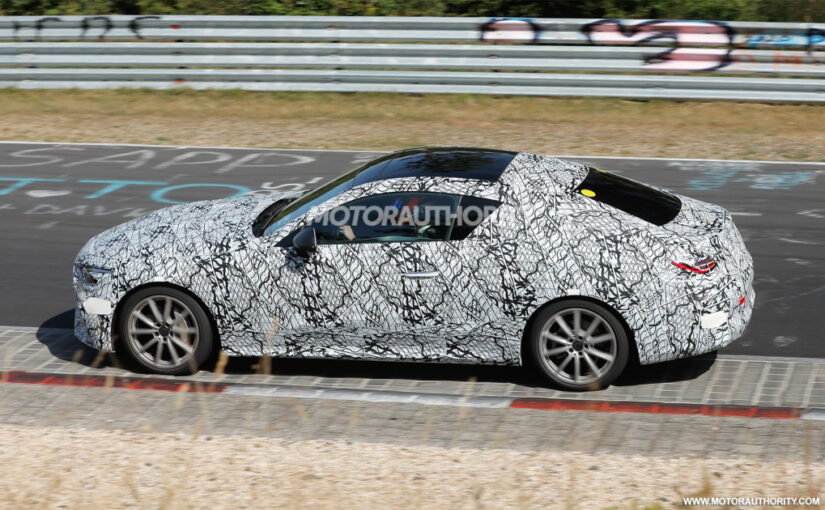 2024 Mercedes-Benz CLE-Class spy shots and video: New nameplate to change C- and also E-Class sports cars