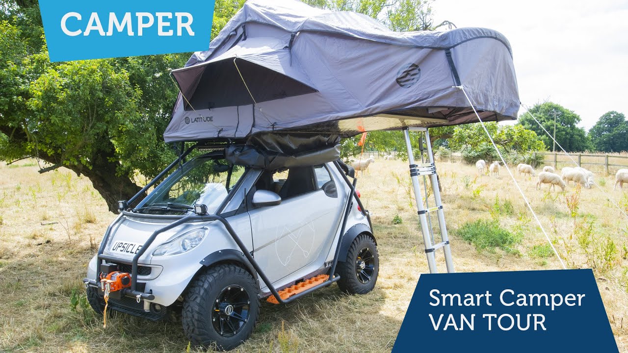 Van Tour: Smart Car Camper Van Conversion – Wait What?